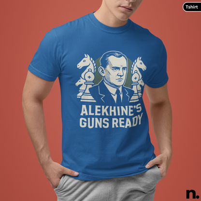 Alekhine Chess Legend Inspired Unisex Tee
