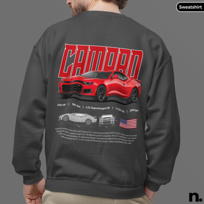 Camaro ZL1 Poster Style Sweatshirt