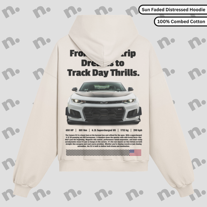 Chevy Distressed Premium Heavyweight Hoodie