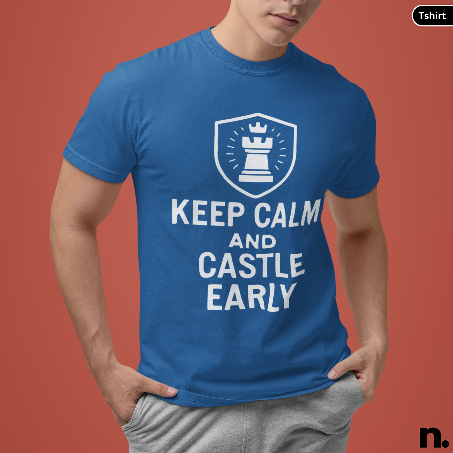 Castle Early Chess Motivational Inspired Unisex Tee