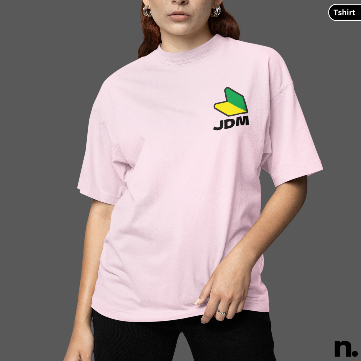 Godzilla GTR R34 V-spec II Nur Poster Style Back Print Unisex Cotton Tee,