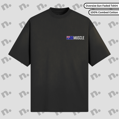 Aussie Muscle Maloo Oversized Sun-faded Premium Tee