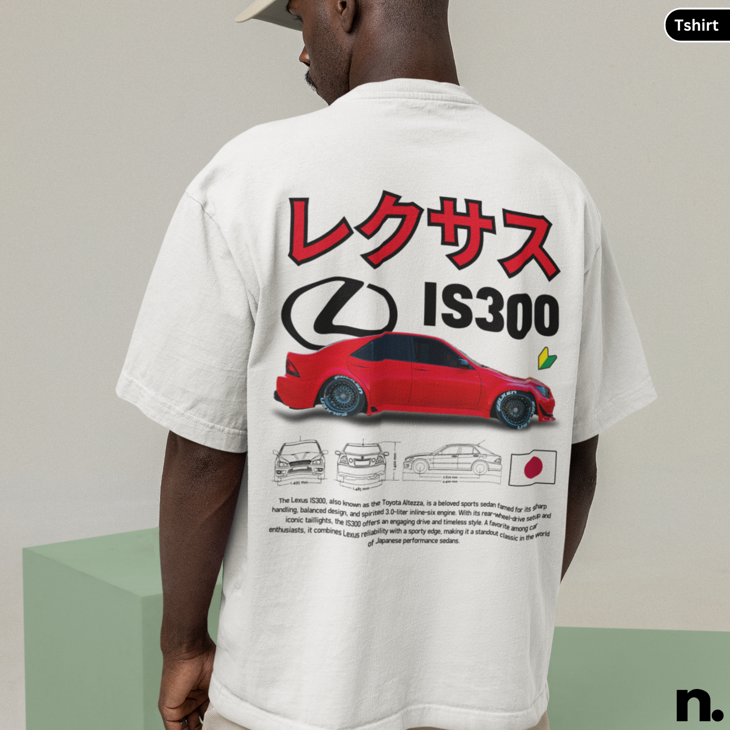 Poster Style JDM Legend Lexus IS300 Altezza Tee
