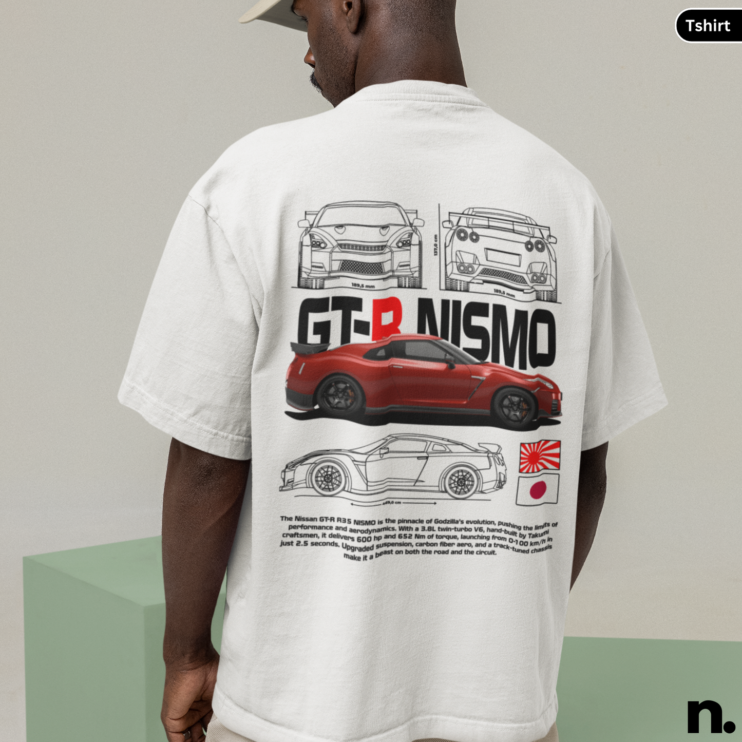 GTR Nismo Poster Style T-Shirt