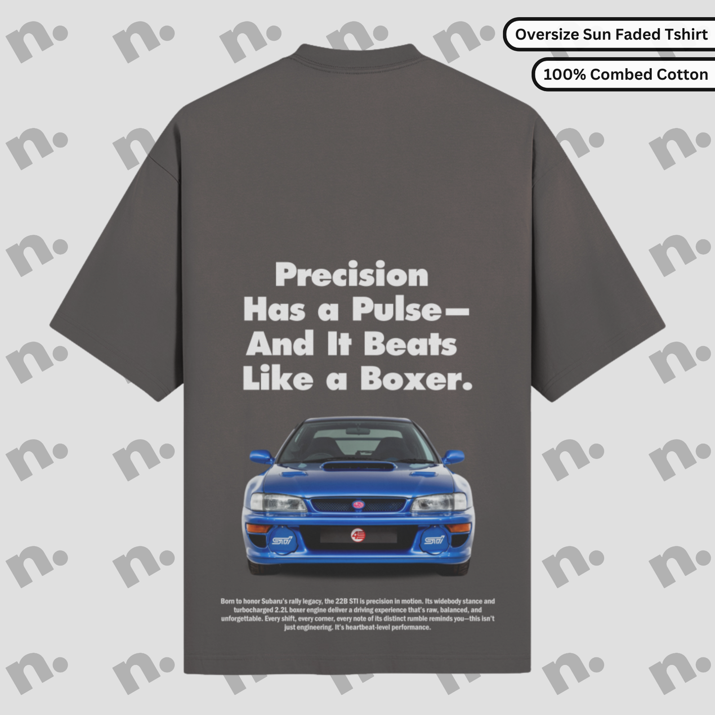 22B STI Inspired Premium Heavyweight T-shirt