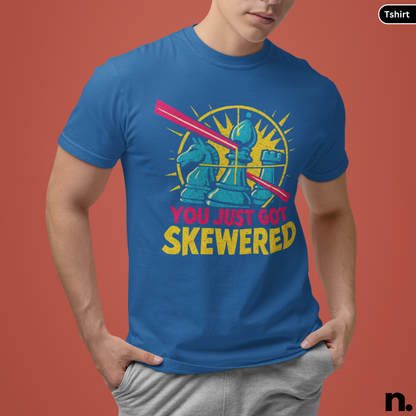 Chess Skewer Funny Unisex Tee