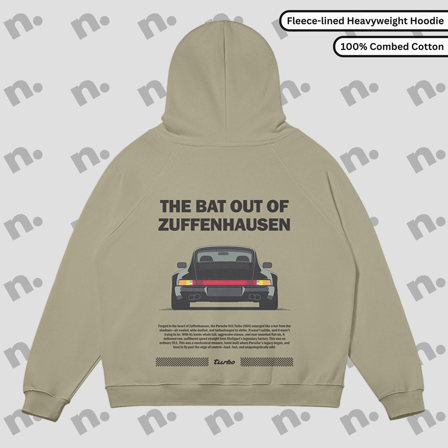 Zuffenhausen Bat 911 Premium Fleece-lined Hoodie