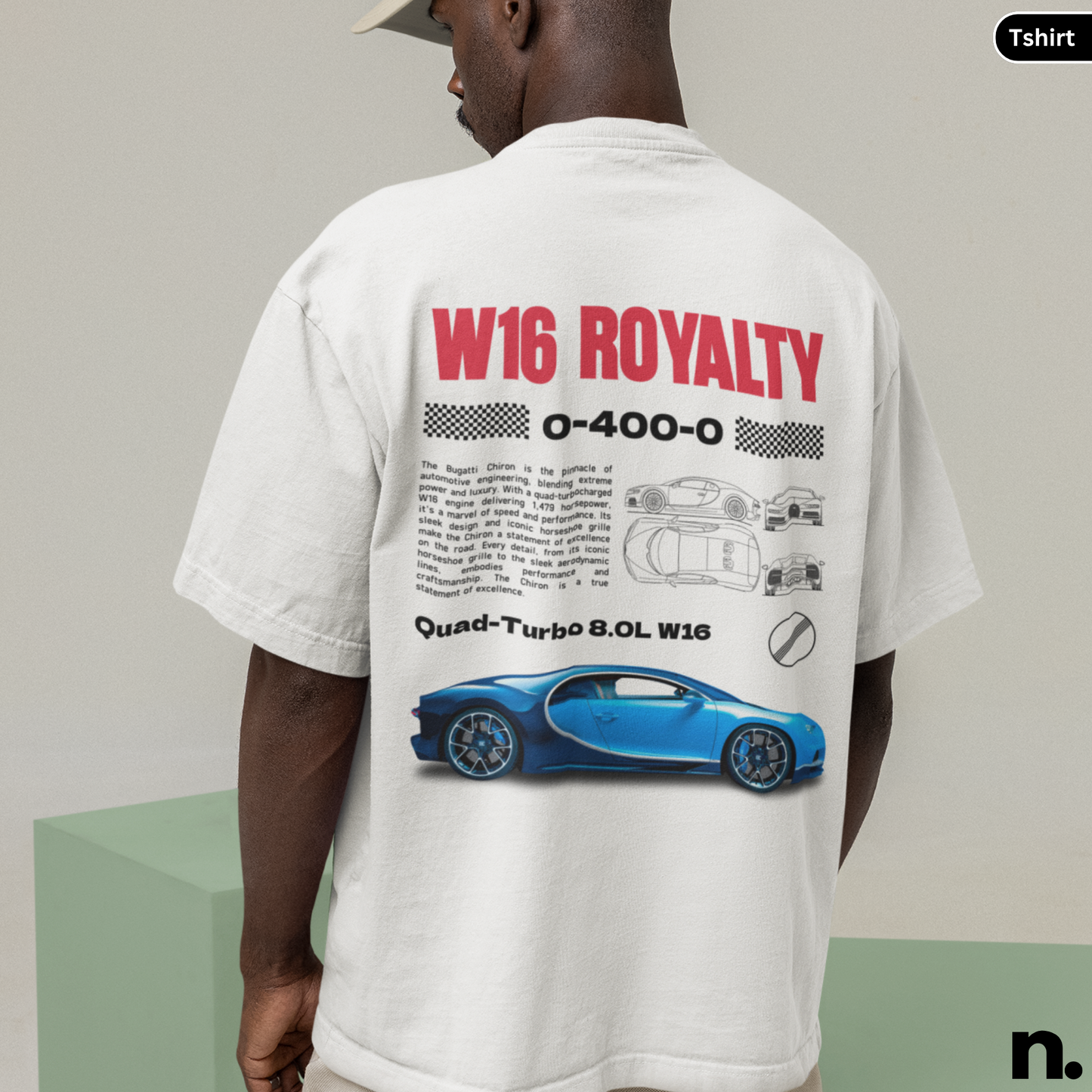 W16 Royalty Poster Style T-shirt