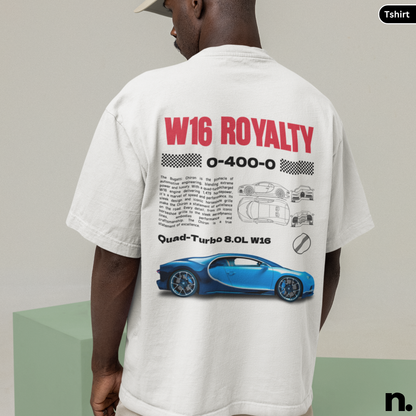 W16 Royalty Poster Style T-shirt
