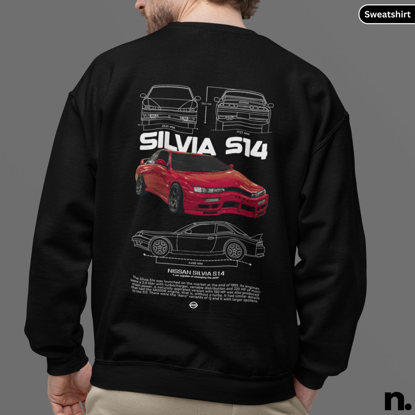 Silvia S14 Crewneck Sweatshirt