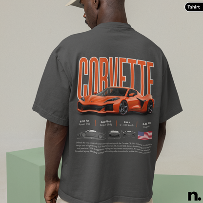 C8 Z06 Poster Style T-shirt