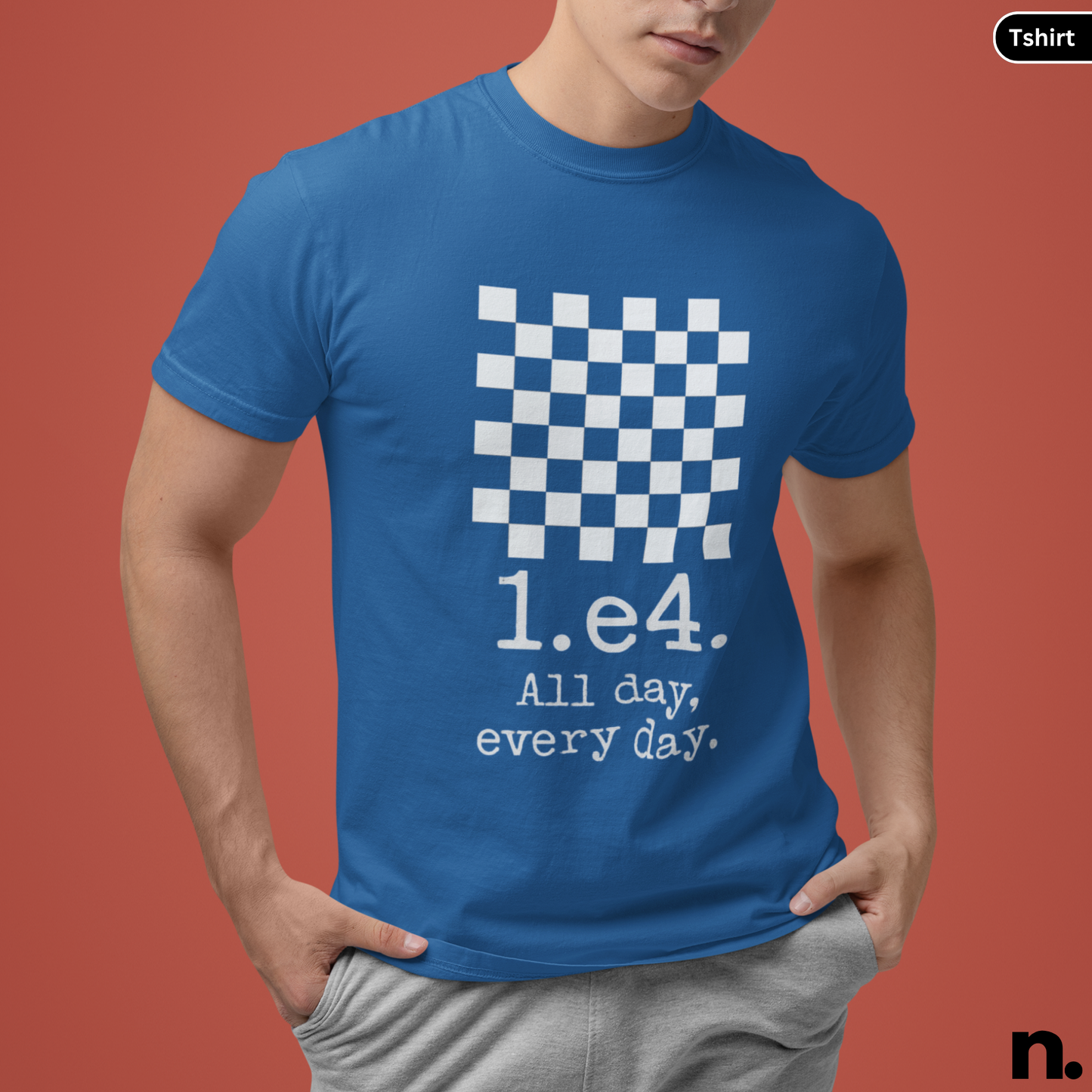 E4 Opening Chess Inspired Unisex Tee