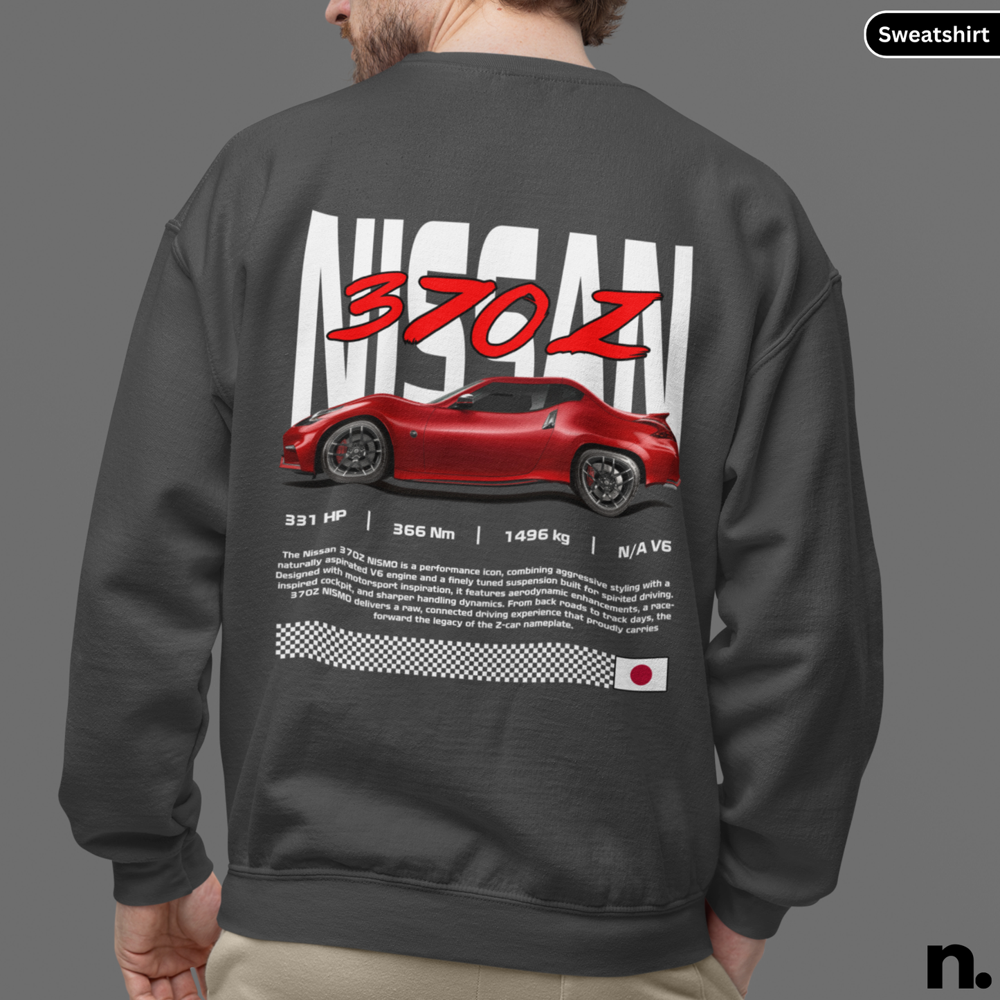 370z New Poster Style Sweatshirt
