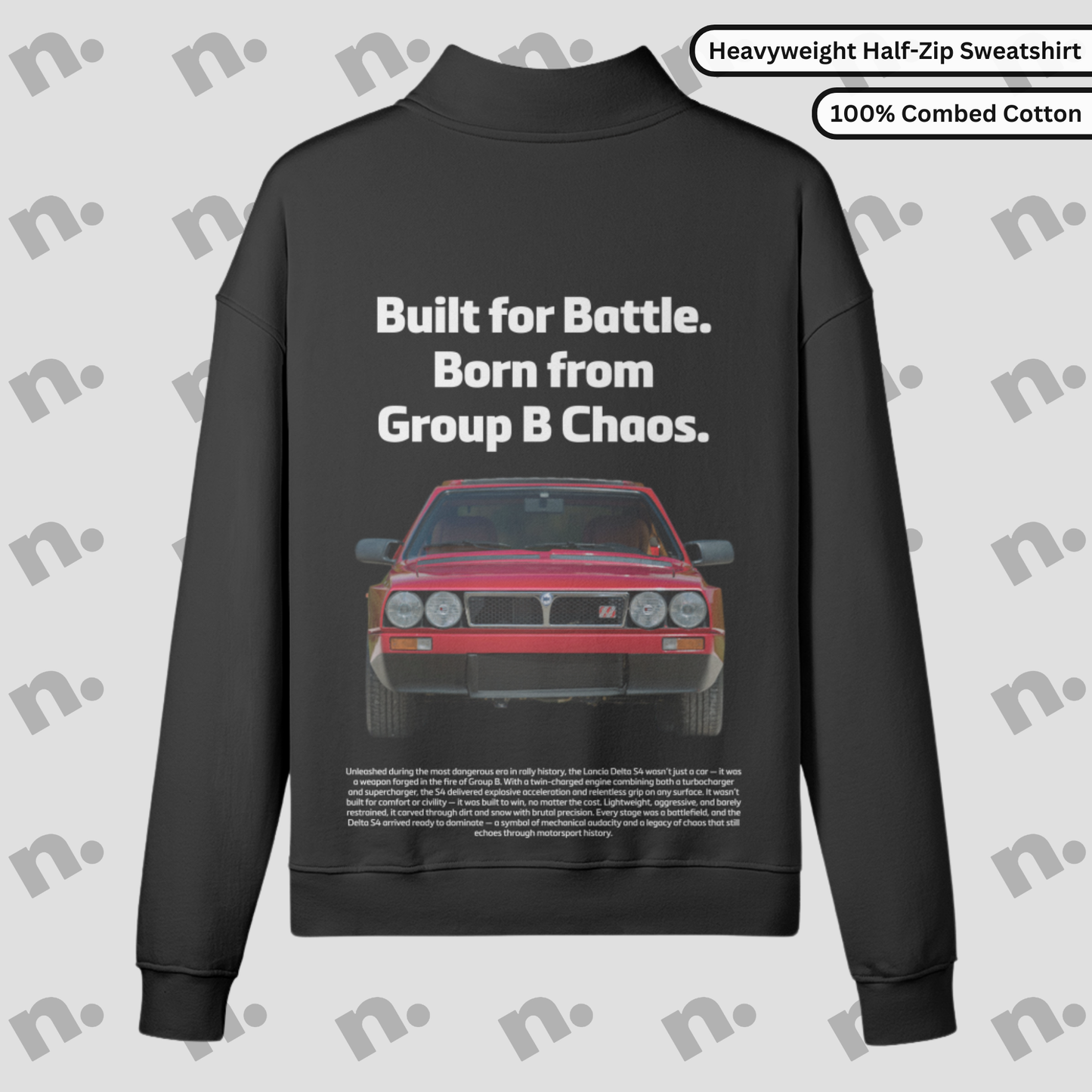 Built or Battle - S4 Premium Half-Zip Sweatshirt