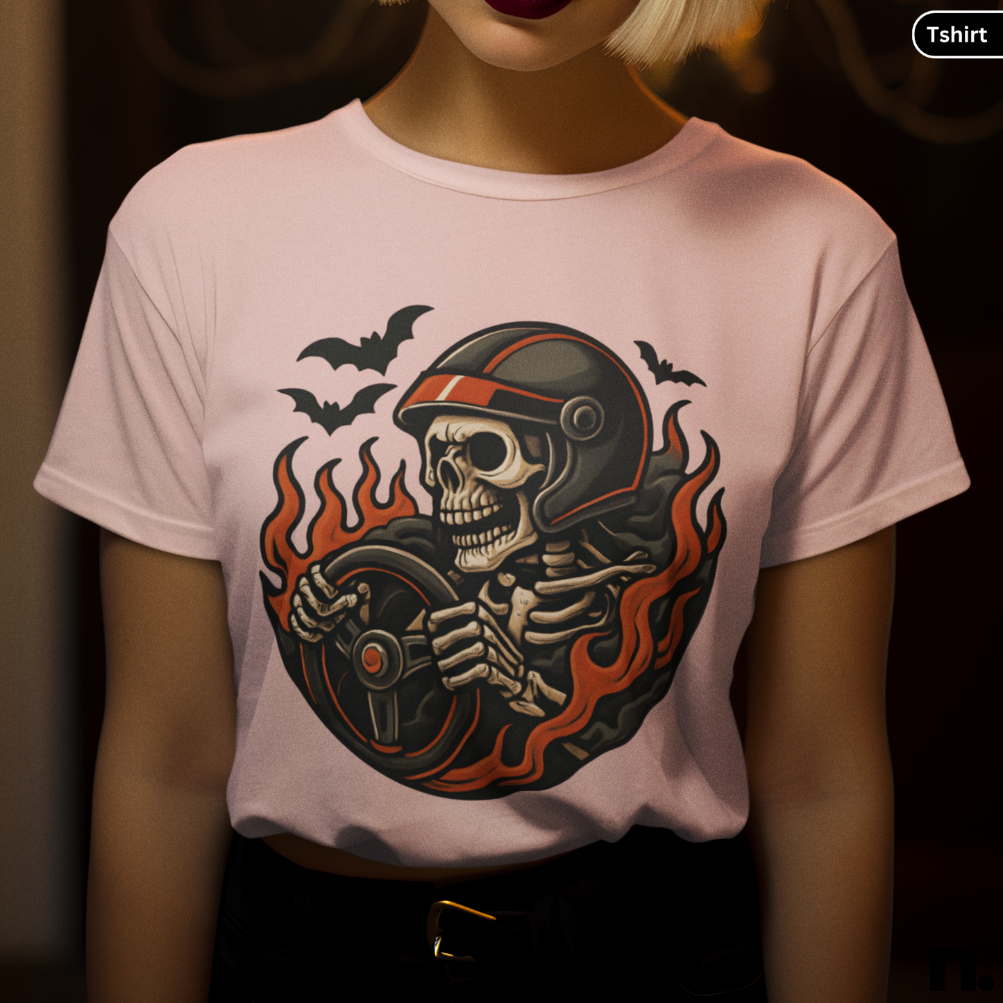 Death Rider Unisex Halloween Tee