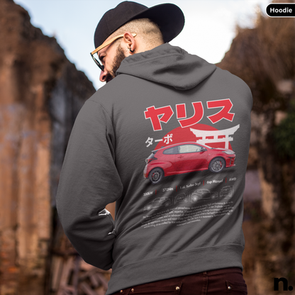 JDM GR Yaris Poster Style Hoodie