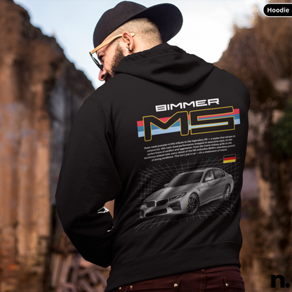 Bimmer M5 Poster Style Hoodie