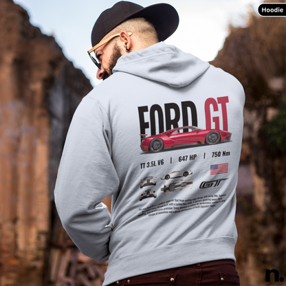 GT40 New Poster Style Hoodie