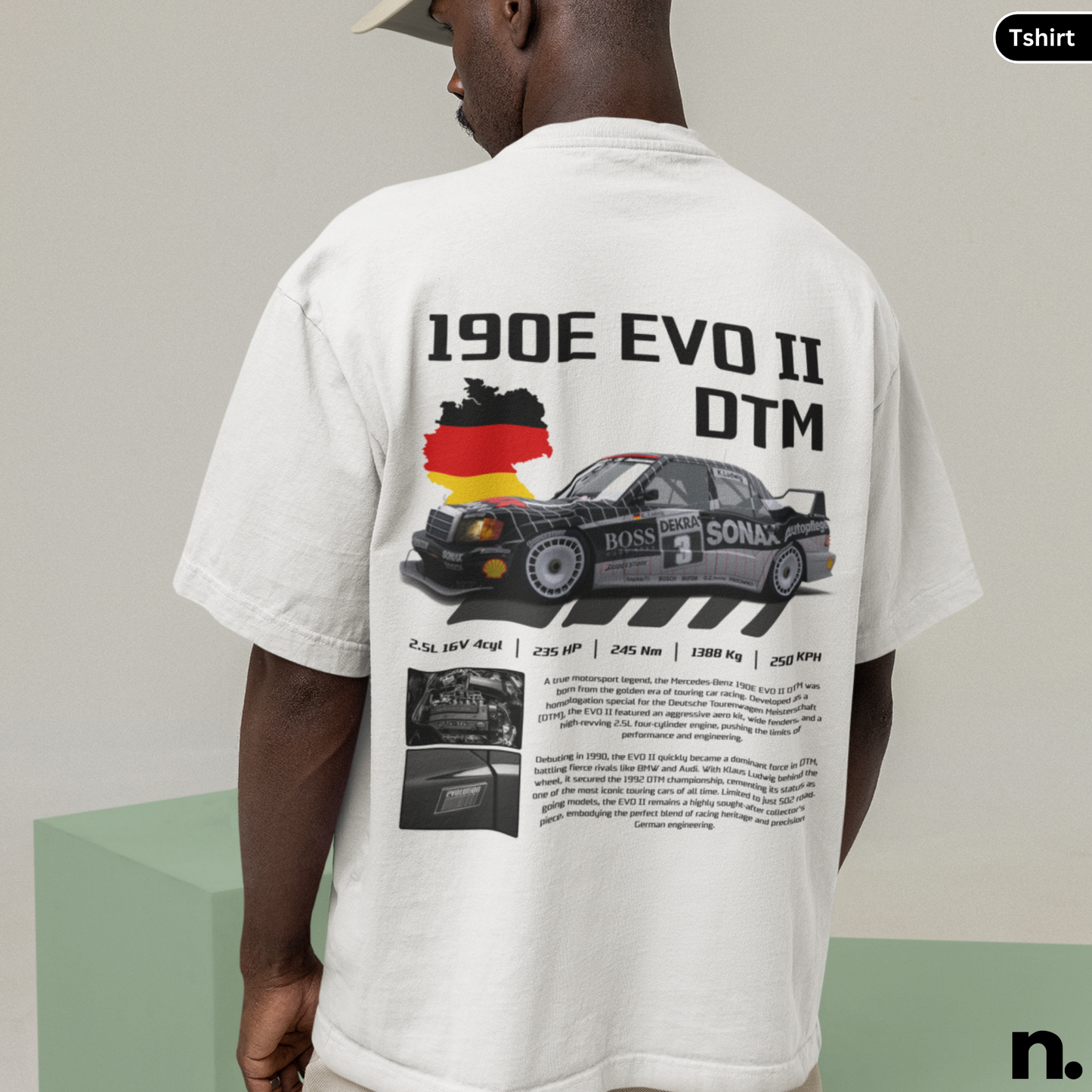 DTM 190E EVO II Poster T-Shirt