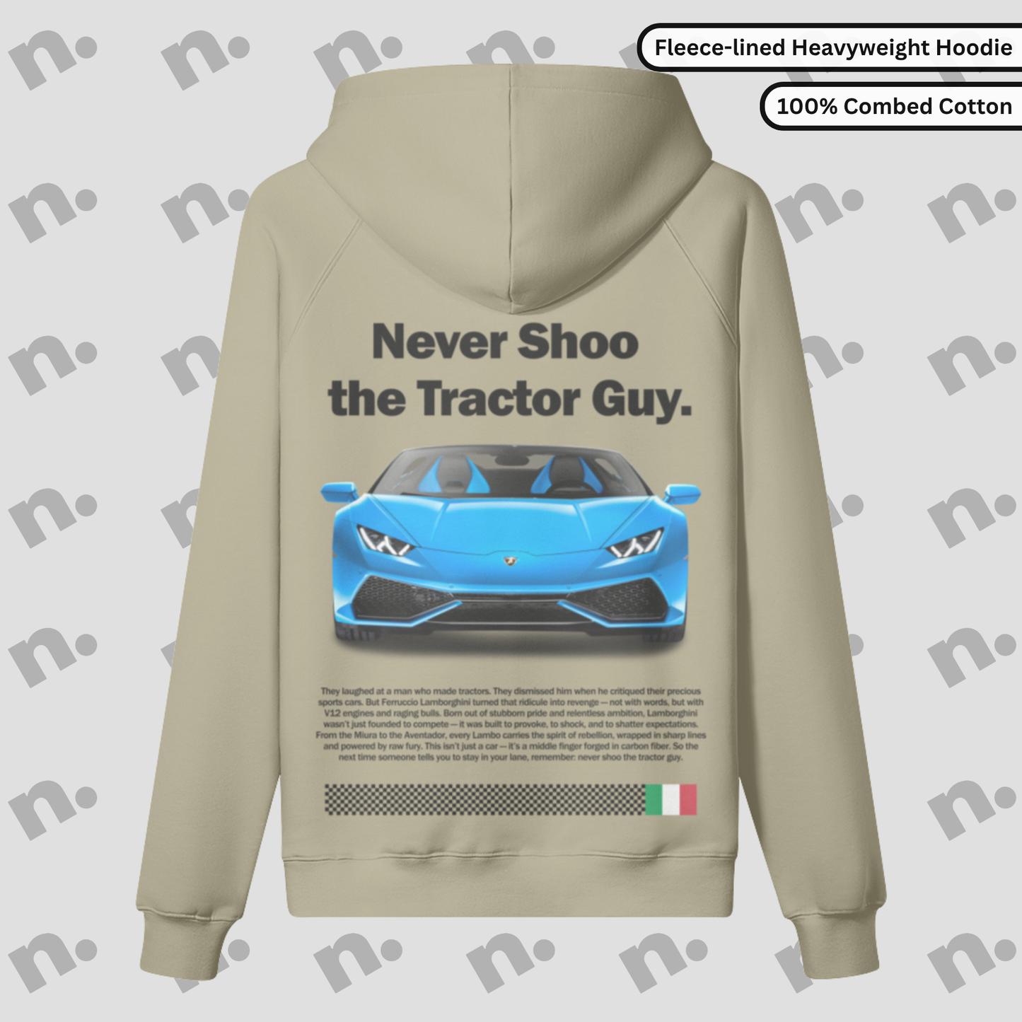 Lambo Legacy Premium Fleece-lined Hoodie