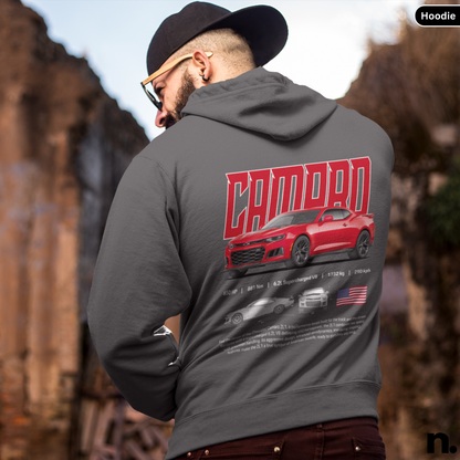 Camaro ZL1 Poster Style Hoodie