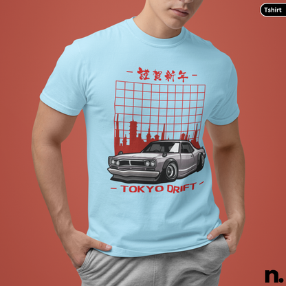 JDM Tokyo Drift Skyline T-Shirt