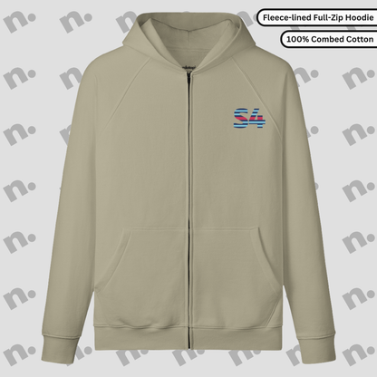 Built or Battle — Delta S4 Full-Zip Premium Hoodie