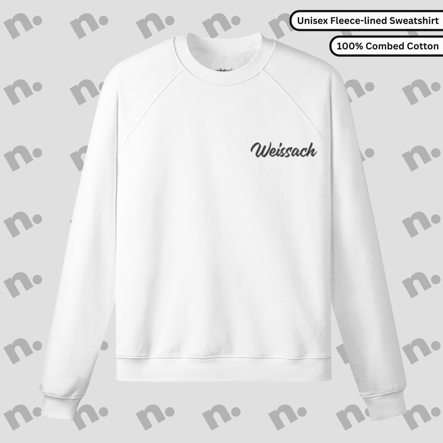 Born in Weissach Premium Fleece-lined Sweatshirt