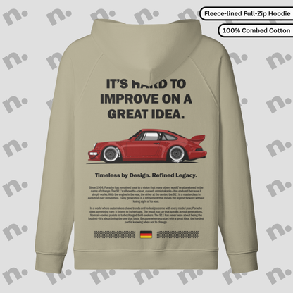 911 Legacy Inspired Full-Zip Fleece Hoodie