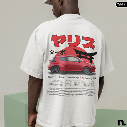 JDM GR Yaris Poster Style T-shirt