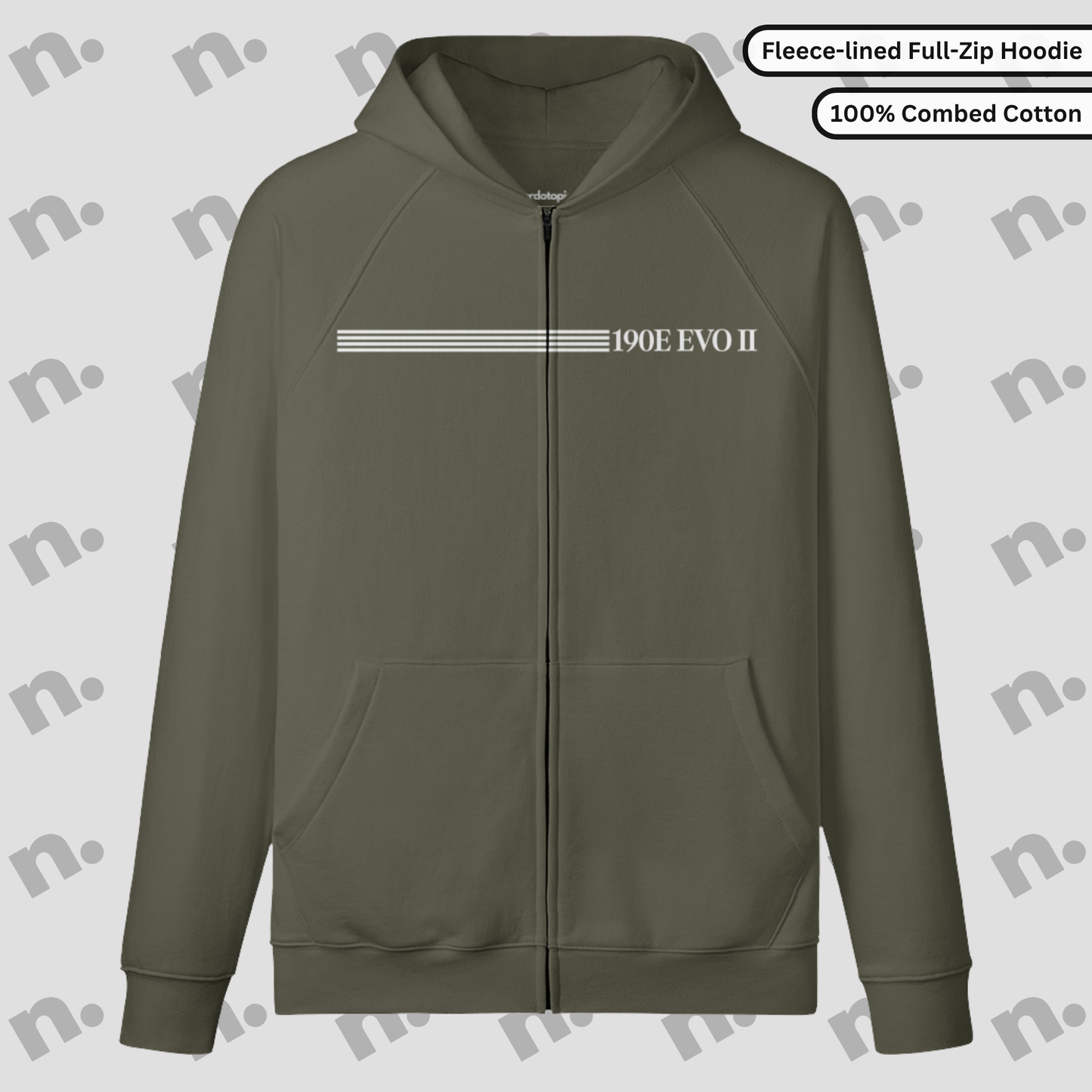 DTM Dreams on Stuttgart Steel – Full-Zip Hoodie