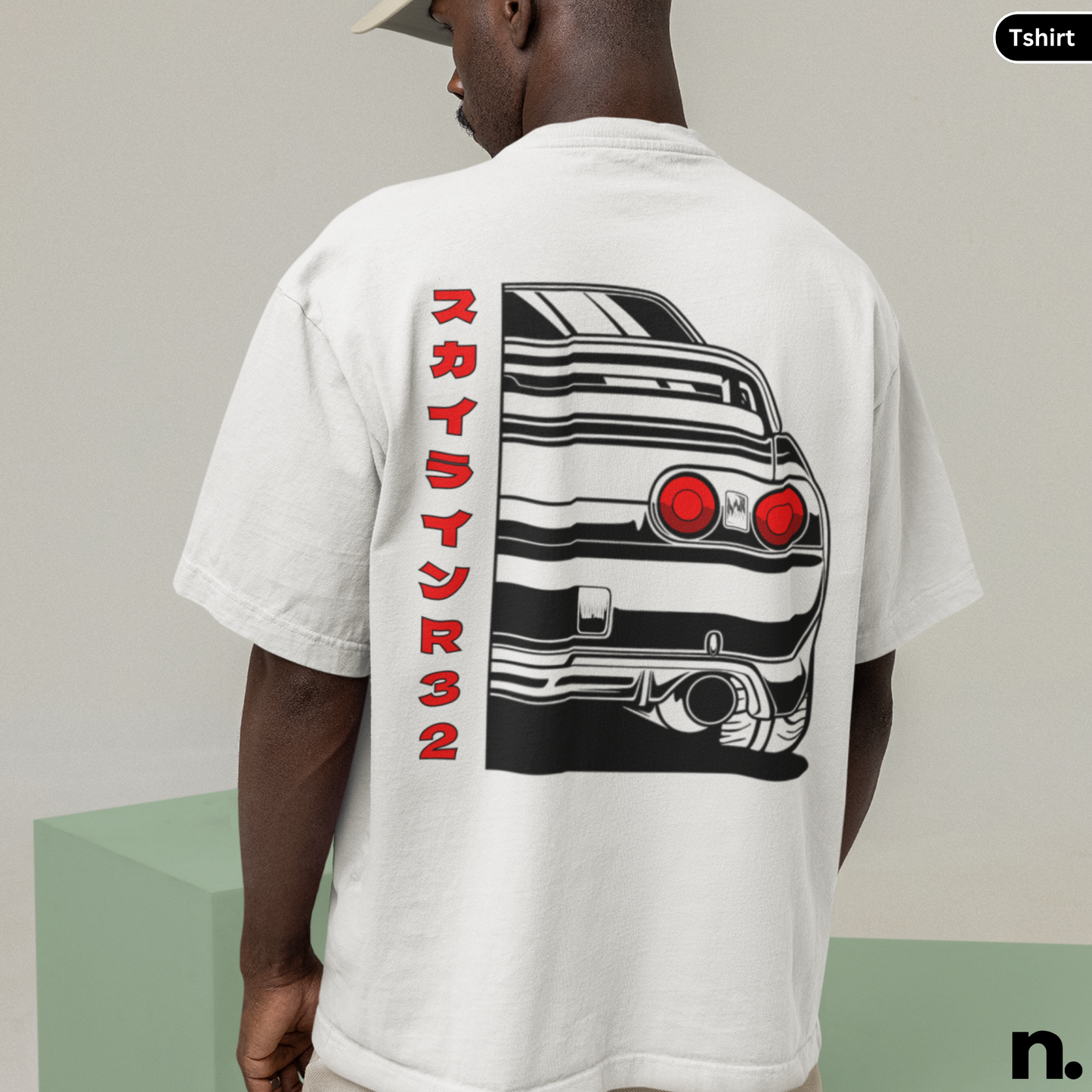 R32 Silhouette Unisex Heavy Cotton Tee
