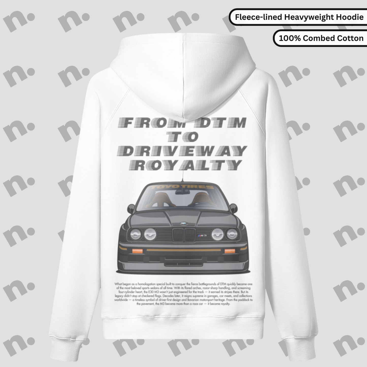 From DTM to Driveway Royalty Fleece-lined Heavyweight Hoodie
