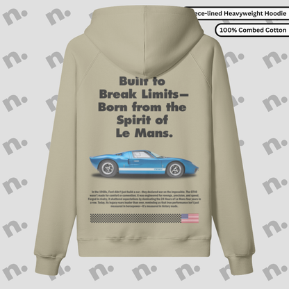 GT40 Inspired Fleece-lined Premium Hoodie