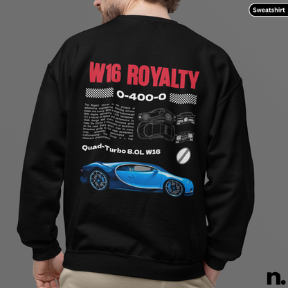 W16 Royalty Poster Style Sweatshirt