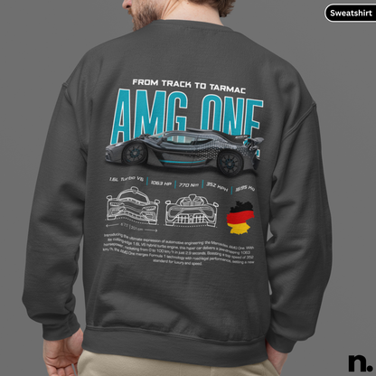 AMG One Poster Style Sweatshirt
