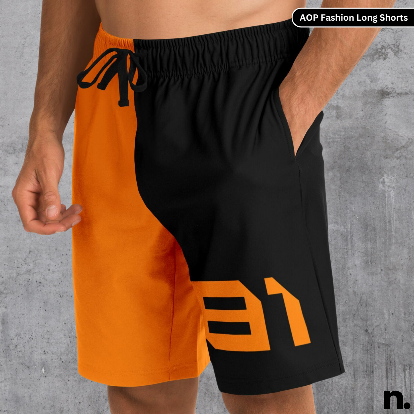 Piastri F1 Inspired Long Shorts