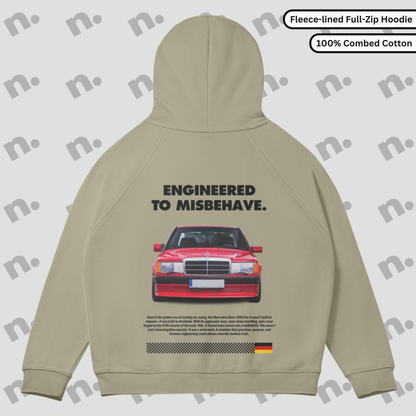 190E Evo II Inspired Full-Zip Fleece Hoodie