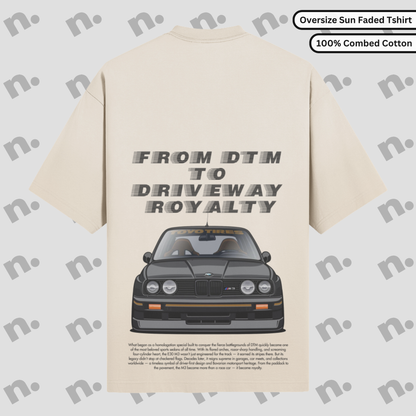 From DTM to Driveway Royalty Oversized Sun Faded Tee