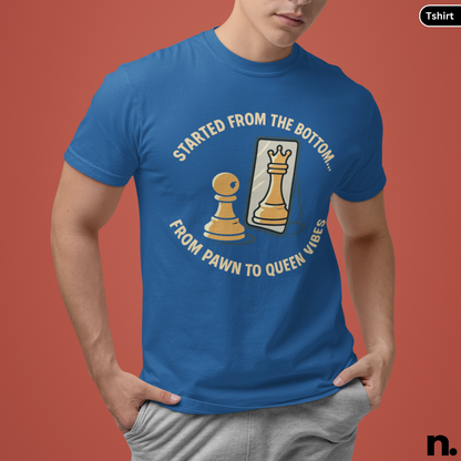 Pawn Promotion To Queen Chess Motivational Unisex Tee