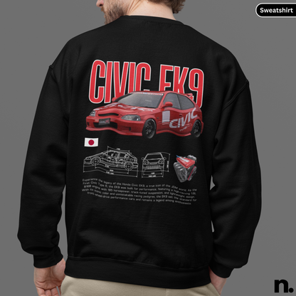 Ek9 Poster Style Sweatshirt