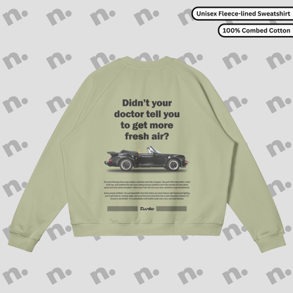 911 Convertible-Inspired Fleece-lined Premium Sweatshirt