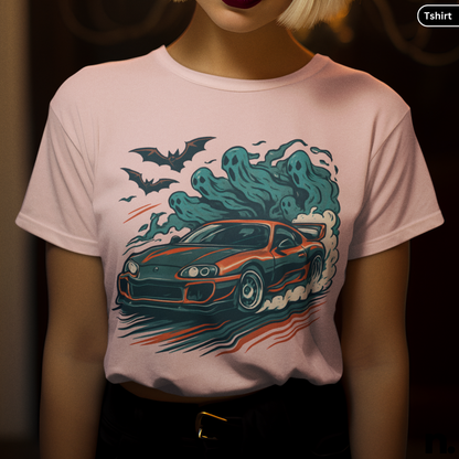 Supra Haunted Drift Unisex Halloween Tee