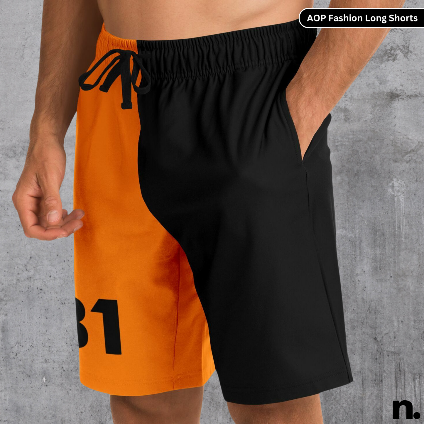 Piastri 81 F1 Inspired Long Shorts