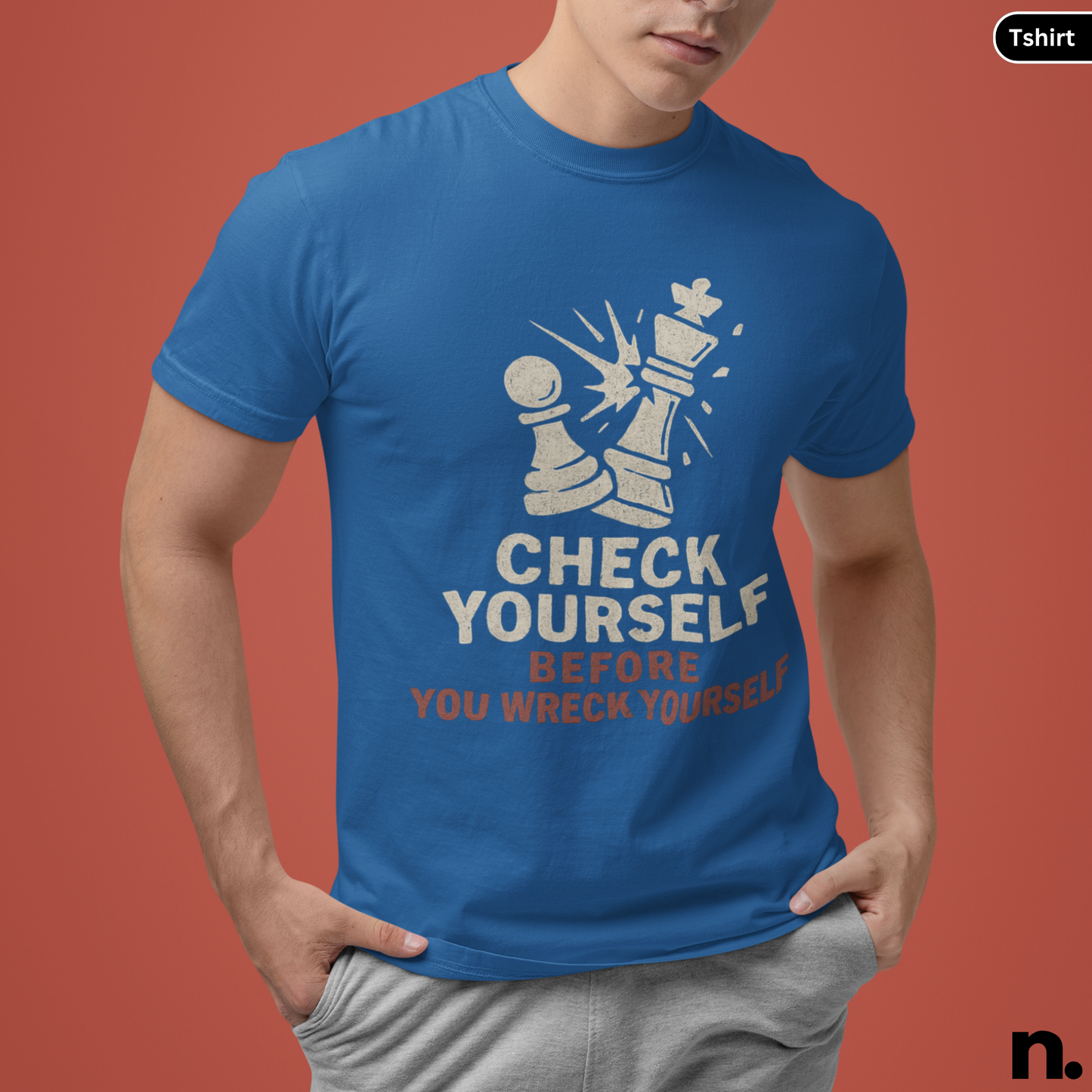 Chess Piece Captures Inspired Unisex Tee