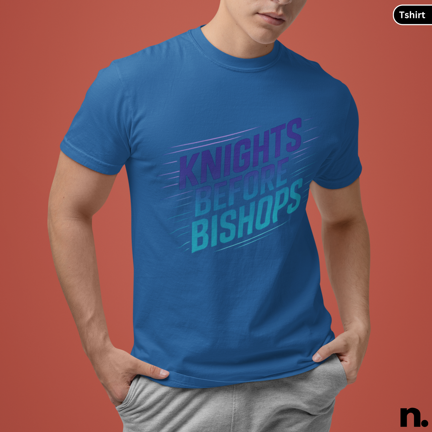 Knight Before Bishops Chess Inspired Unisex Tee