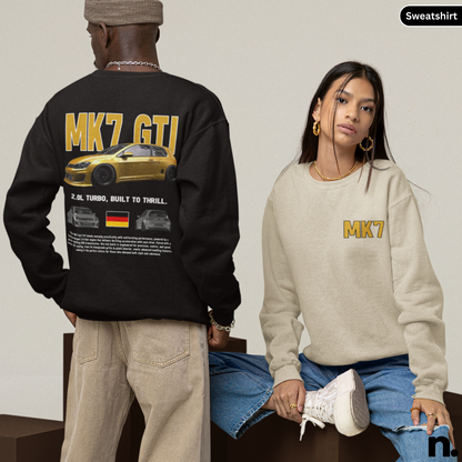 GTI MK7 Poster Style Unisex Sweatshirt