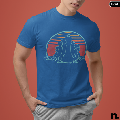 Chess Pieces Minimalist Inspired Unisex Tee