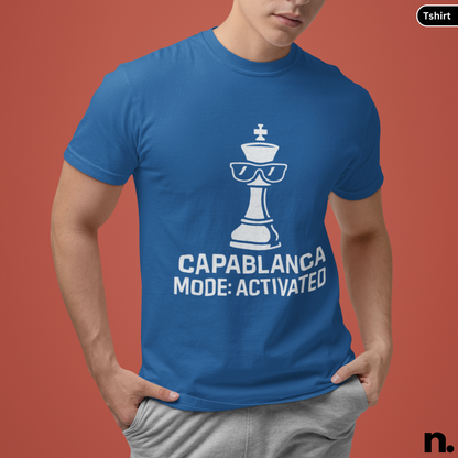 Capablanca Mode Activated Chess Inspired Unisex Tee