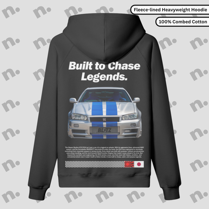 R34 Heritage Premium Fleece-lined Hoodie